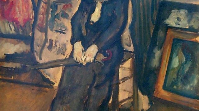 BUTLER, HORACIO,
Retrato (Retrato de Vania), (1931, óleo s/cartón, 80,7 x 64,5 cm)